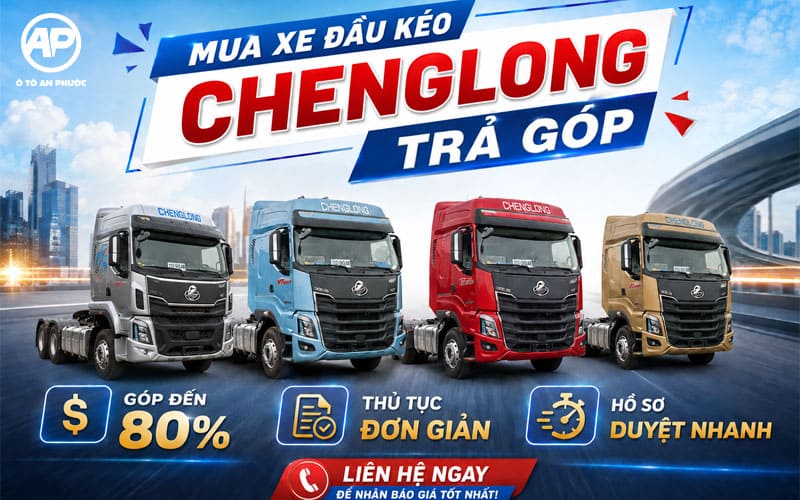 Mua xe đầu kéo Chenglong trả góp