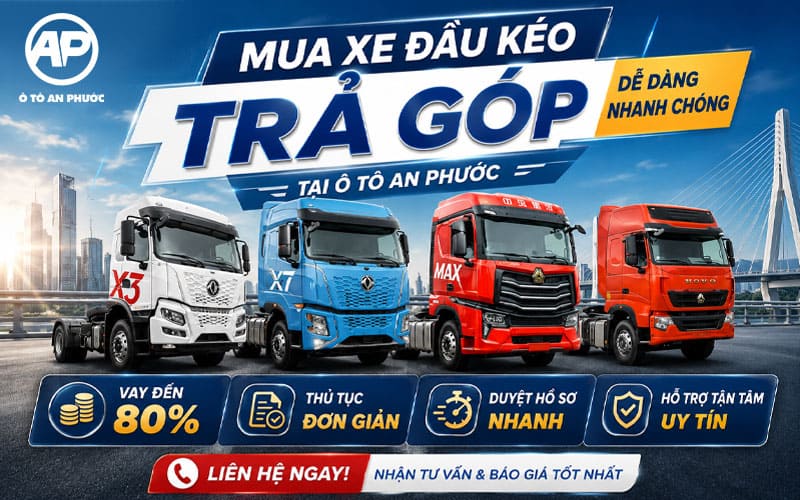 Mua xe đầu kéo Howo trả góp