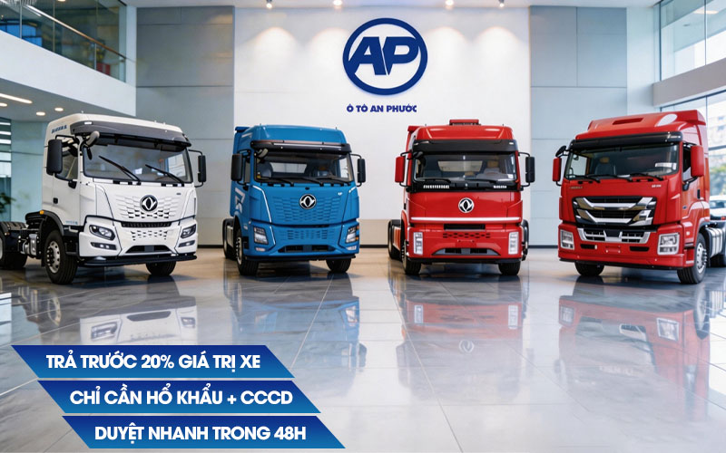 Mua xe đầu kéo trả góp tại Ô tô An Phước