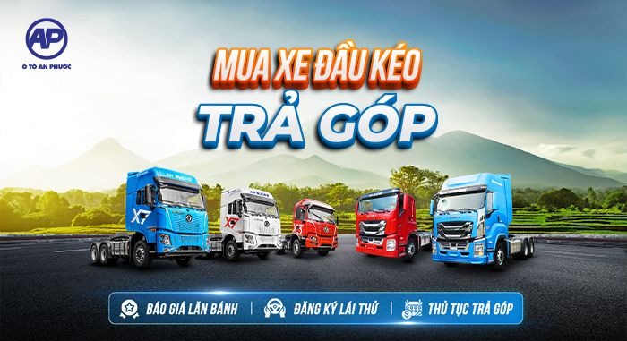 Mua xe đầu kéo trả góp