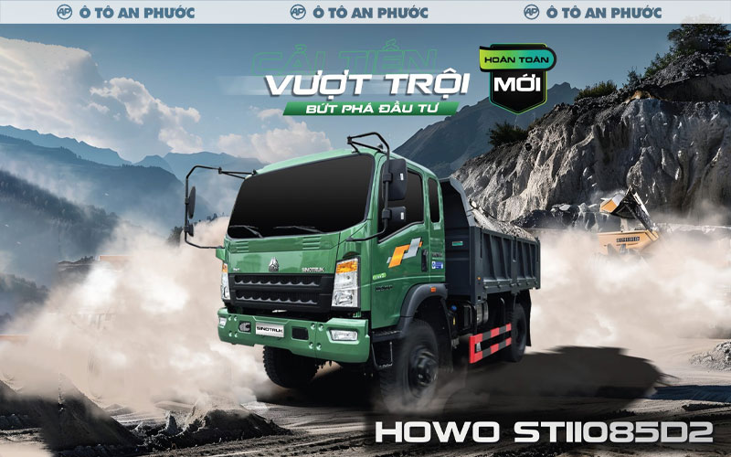 xe ben tmt sinotruk 8.25 tấn