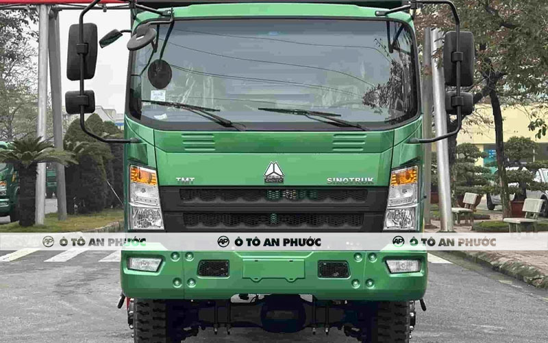 Ngoại thất xe ben TMT Sinotruk 8.25 tấn