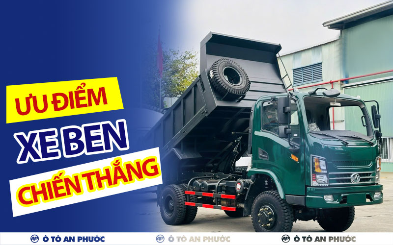 Ưu điểm của xe ben Chiến Thắng