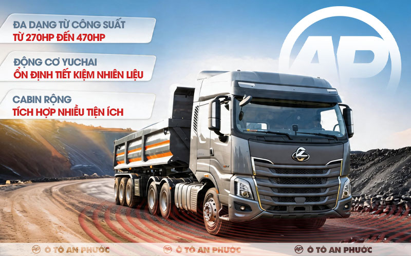 Ưu điểm của xe đầu kéo Chenglong