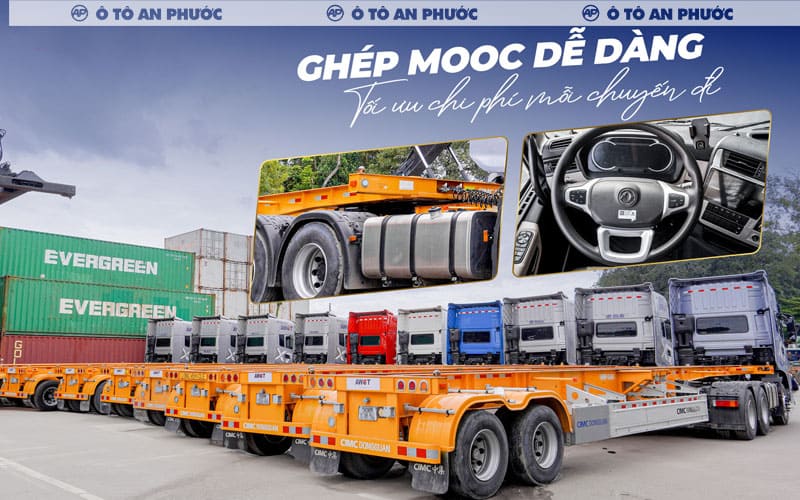 Ưu điểm xe đầu kéo Dongfeng