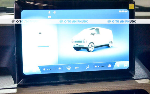 Nội thất xe van điện Kim Long