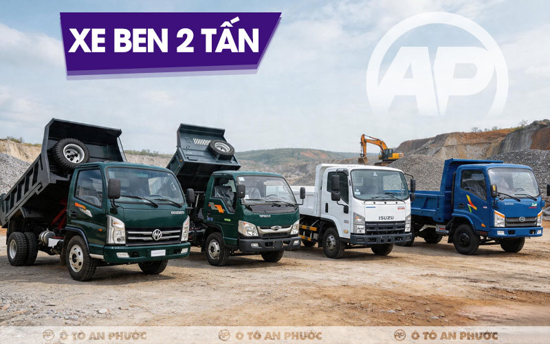 Xe ben 2 tấn