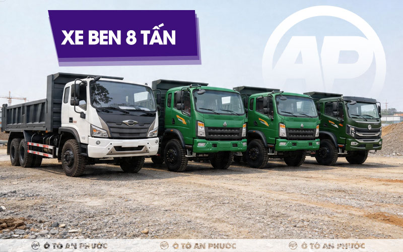 Xe ben 8 tấn