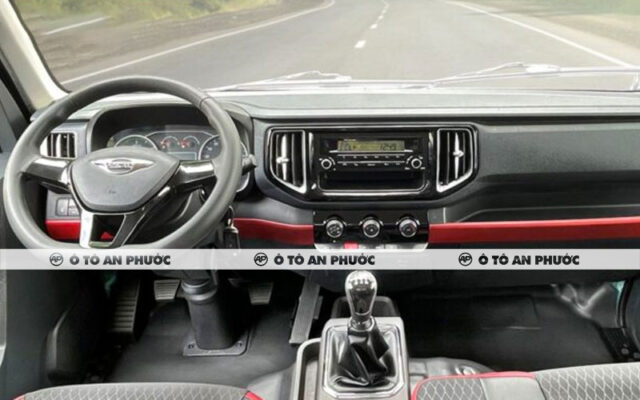 Nội thất xe ben Forland D90