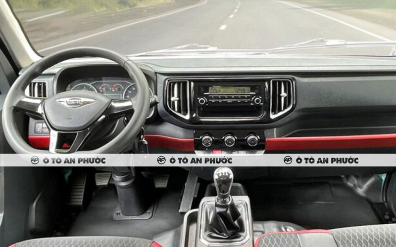 Nội thất xe ben Forland D90