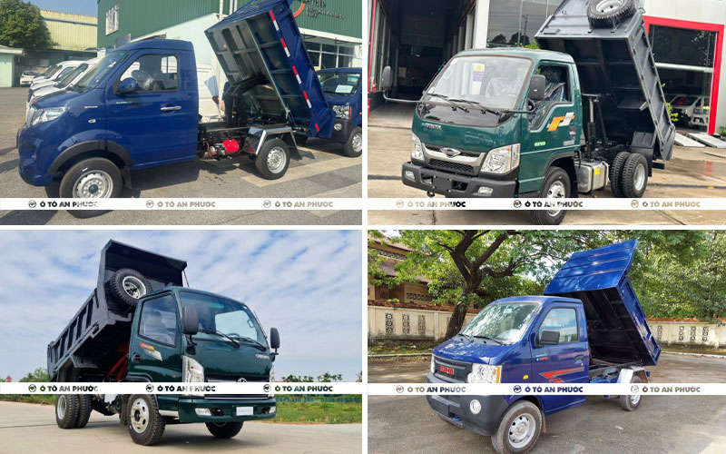 Xe ben nhỏ dưới 2.5 tấn