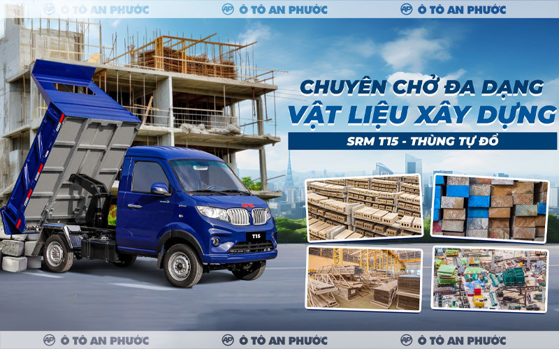 Ưu điểm xe ben SRM T15