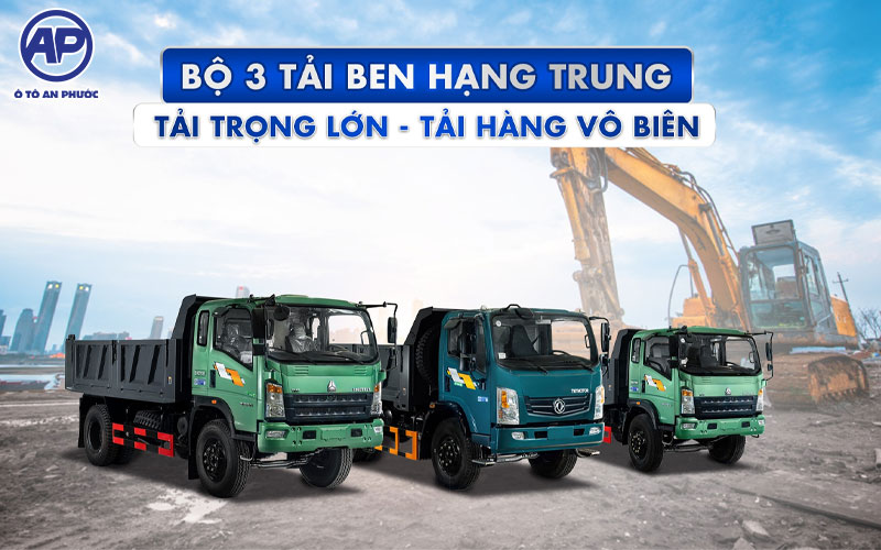 Phân loại xe ben TMT