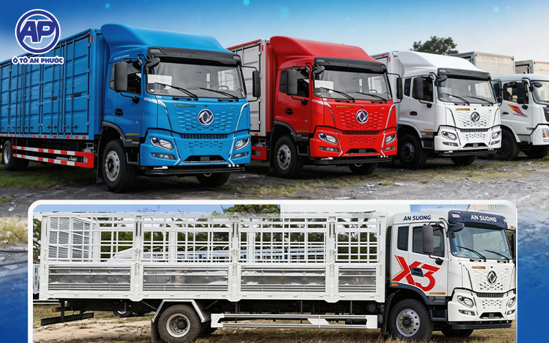 Xe tải Dongfeng X3 thùng dài