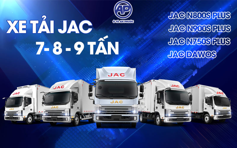 Xe tải Jac 7-8-9 tấn