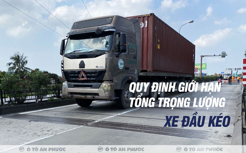 Công thức và cách tính tải trọng xe đầu kéo