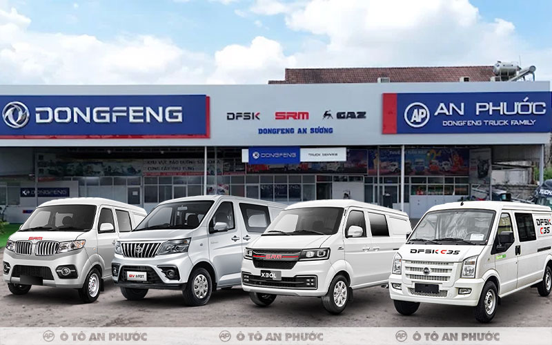 Ô tô An Phước đại lý xe tải van 5 chỗ