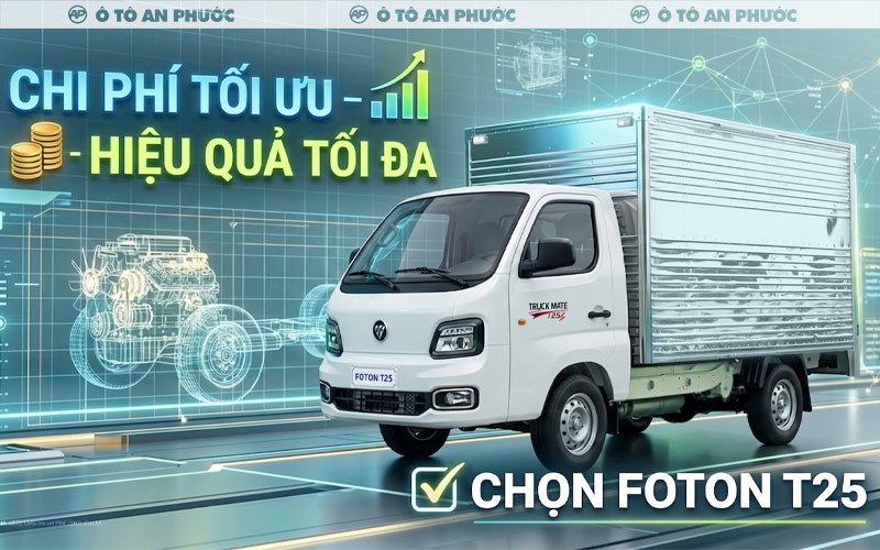 Giá xe tải Veam T25 990kg