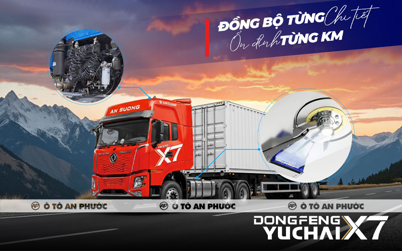 hộp số xe đầu kéo Dongfeng X7