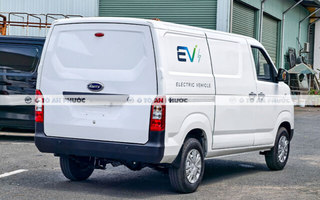Thùng hàng xe tải van điện Karry E5