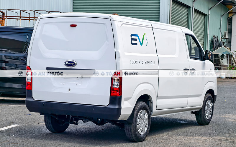Thùng hàng xe tải van điện Karry E5