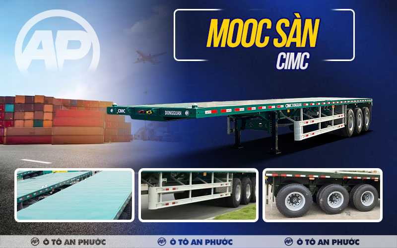 Mua mooc sàn CIMC vận chuyển sắt thép