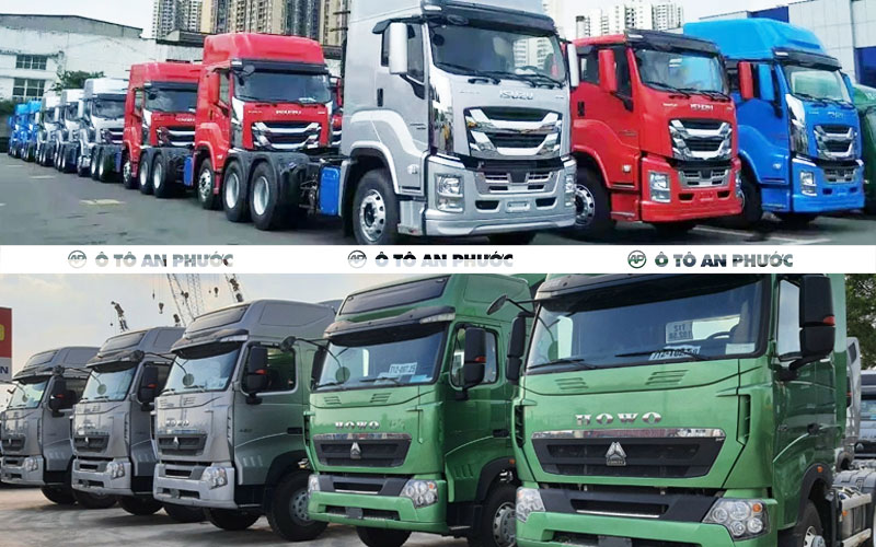 Nên mua Isuzu Giga hay các dòng đầu kéo Trung Quốc?