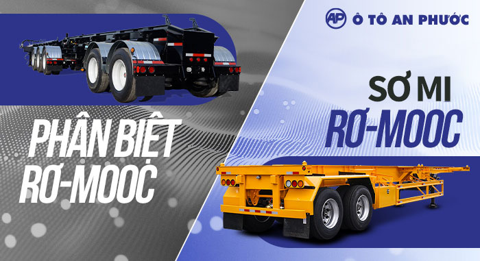 phân biệt rơ mooc và sơ mi rơ mooc