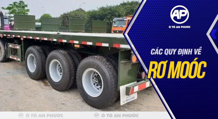 Quy định về rơ moóc