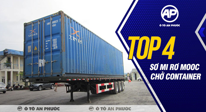Sơ mi rơ mooc chở container