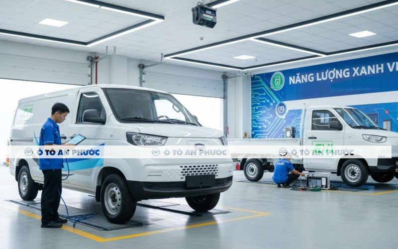 Ưu điểm xe tải van điện