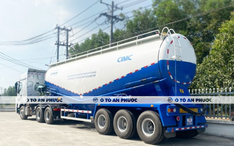 Xe bồn chở xi măng CIMC