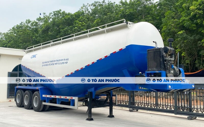 xe bồn chở xi măng CIMC 29 khối