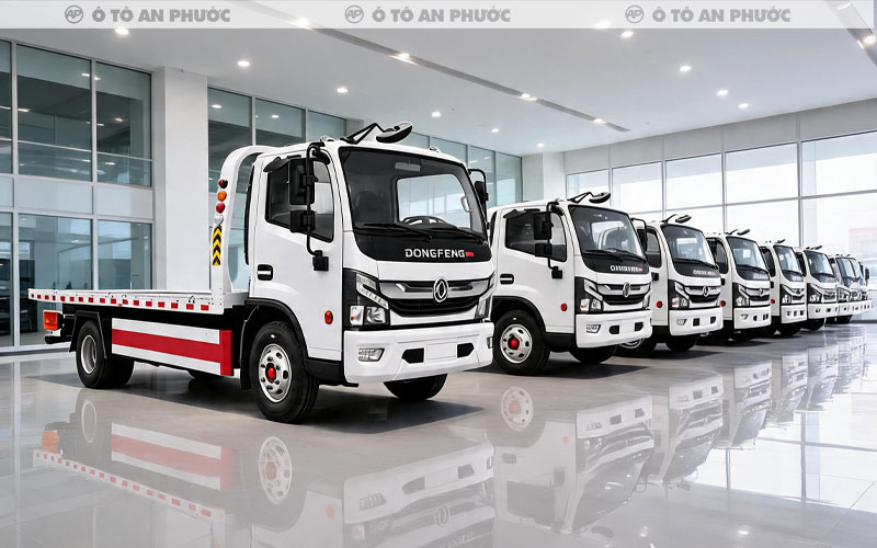 Giá xe cứu hộ 2 chức năng Dongfeng sàn 5m6