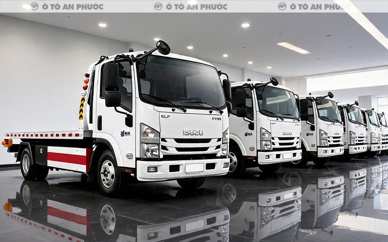 Giá xe cứu hộ Isuzu sàn 5m6