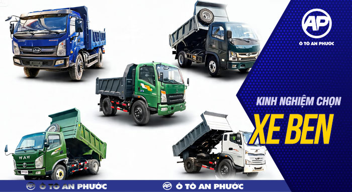 Kinh nghiệm chọn xe ben
