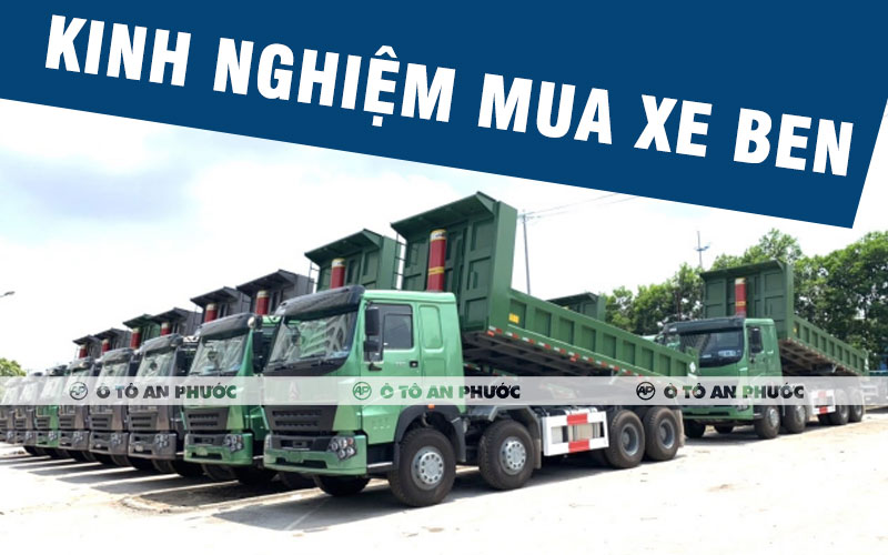 Kinh nghiệm chọn mua xe ben