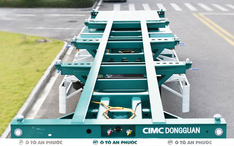 mooc xương 45 feet 3 trục CIMC