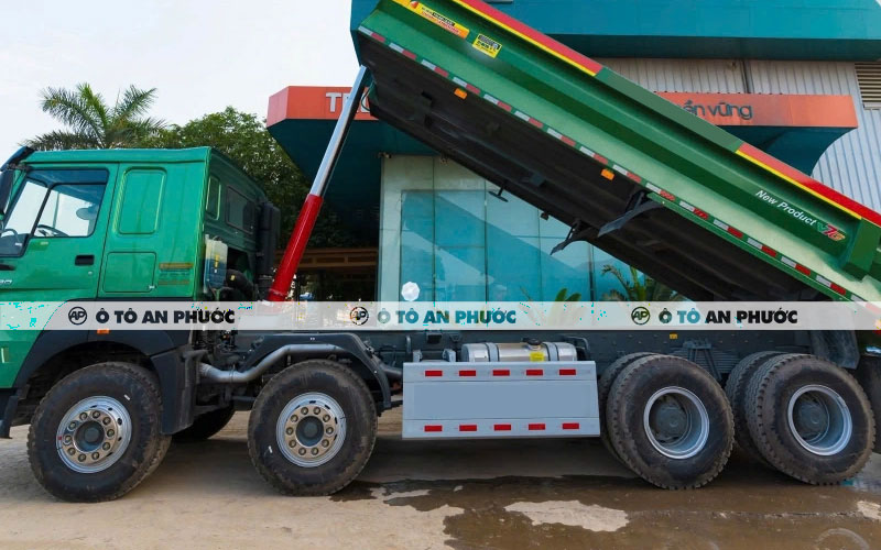 Ưu điểm của xe ben 4 chân