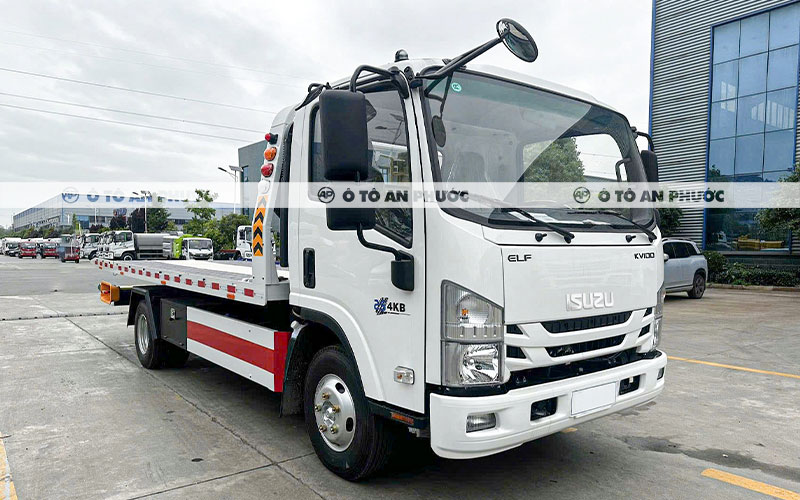 Xe cứu hộ Isuzu sàn 5m6