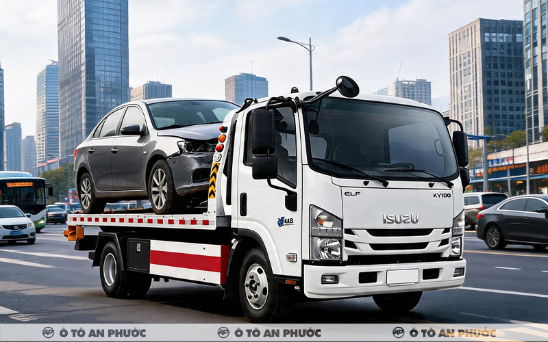 Ứng dụng xe cứu hộ Isuzu sàn 5m6