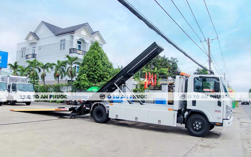 Kích thước và tải trọng xe cứu hộ 2 chức năng Isuzu