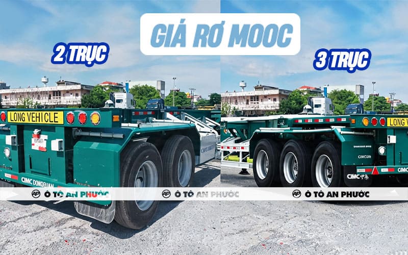 Giá mooc 2 trục và 3 trục