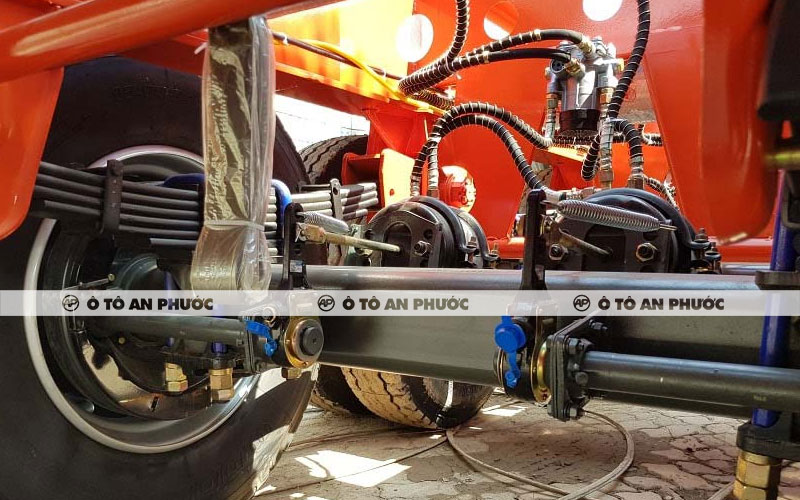 Hệ thống phanh mooc cổ cò 48 feet