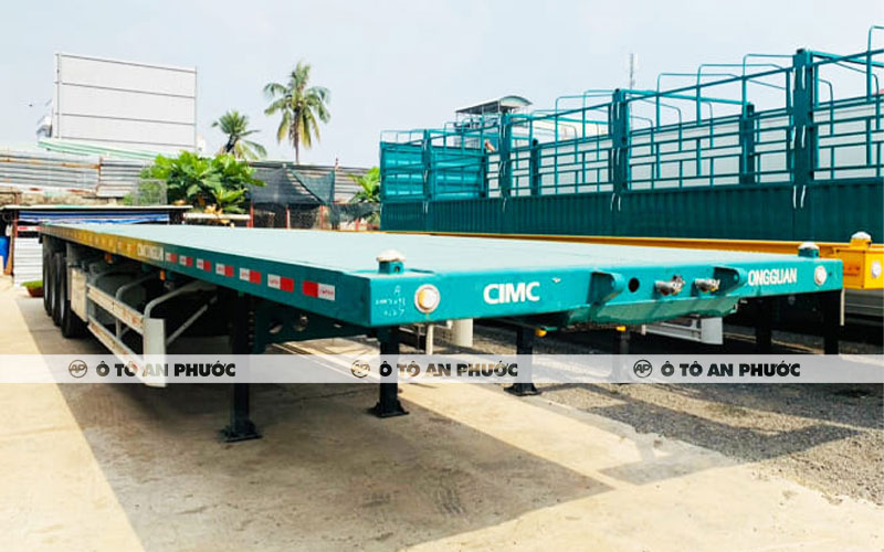 Mặt sàn mooc sàn 48 feet 3 trục