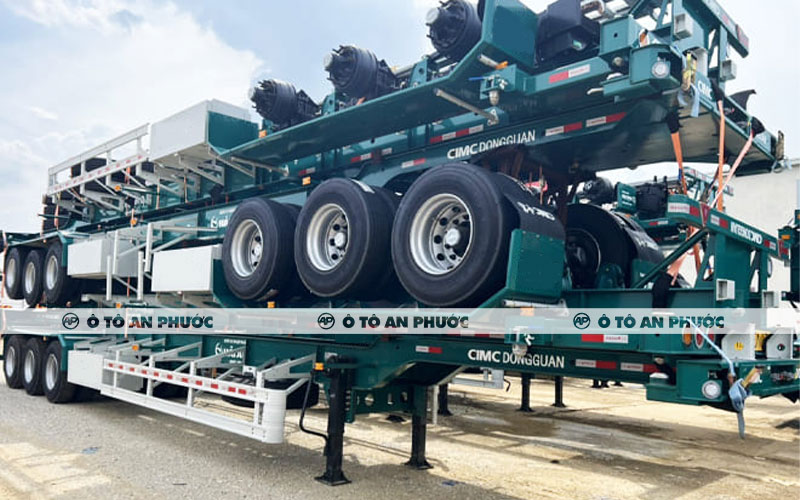 ứng dụng mooc sàn 48 feet 3 trục CIMC