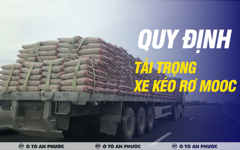 quy định tải trọng xe đầu kéo