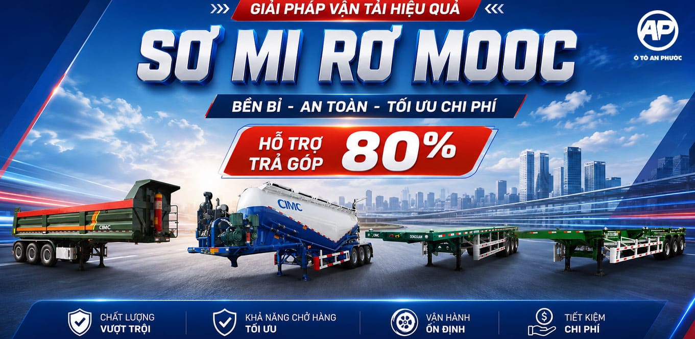 sơ mi rơ mooc CIMC