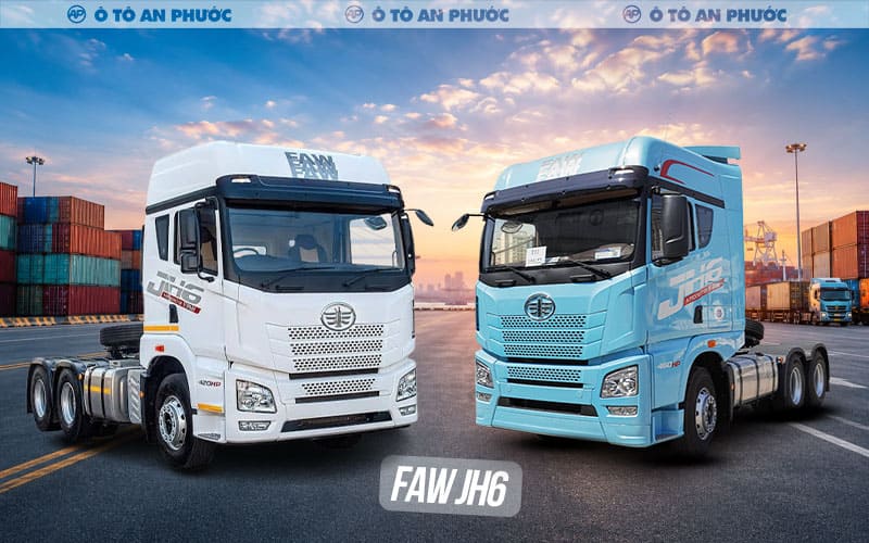 Xe đầu kéo 2 cầu Faw