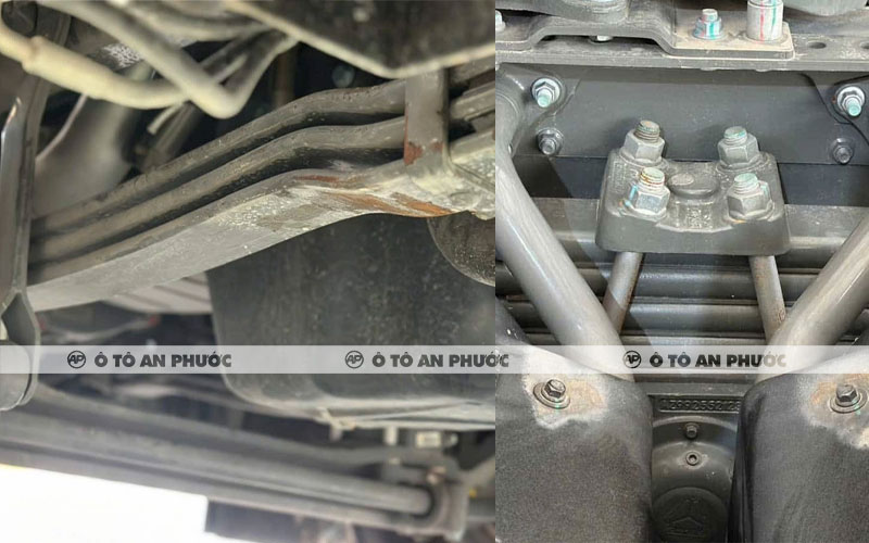 Hệ thống treo Howo G7 540